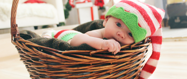 Premier noël de bébé